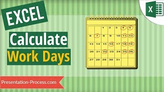 How to Calculate Work Days in Excel Exclude Holidays amp Weekends [upl. by Marte193]