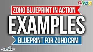 Zoho Blueprint In Action  Zoho Blueprint Examples  Blueprint for Zoho CRM [upl. by Aratehs400]