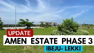 Prime 500SQM Land for Sale in Amen Estate Phase 3 Ibeju Lekki [upl. by Gore]