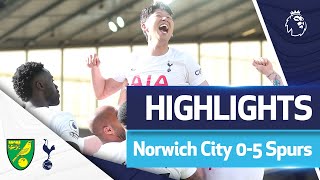 Son wins Golden Boot amp Spurs secure CHAMPIONS LEAGUE football  HIGHLIGHTS  Norwich 05 Spurs [upl. by Fabrice233]