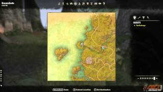 Greenshade Treasure Map V Location  The Elder Scrolls Online [upl. by Kaye156]