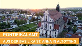 Pontifikalamt aus der Basilika St Anna in Altötting mit Erzbischof em Dr Ludwig Schick14072024 [upl. by Anaed]