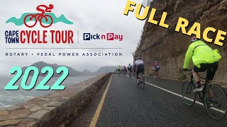 Cape Town Cycle Tour 2022  Full Race  4K Cycling [upl. by Retluoc171]