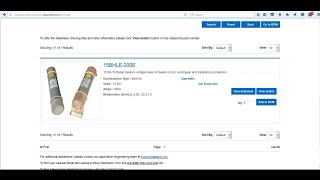 Bussmann series  How to use the Bussmann series medium voltage fuse selector tool [upl. by Lexis]