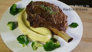 Grilled RibEye Steak – Bruno Albouze [upl. by Daffy]