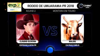 Melhores TOUROS do rodeio de UMUARAMAPR 2018 [upl. by Dwane]