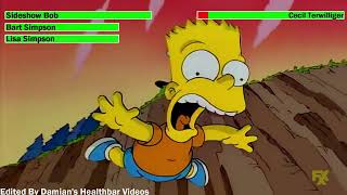 The Simpsons  Brother from Another Series 1997 Final Battle with healthbars Birthday Special [upl. by Ellesor]