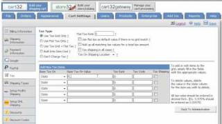 Cart32 Sales Tax Overview [upl. by Leigha]
