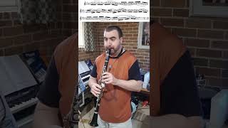 Sellner  Oboe Etude VI13 on Clarinet [upl. by Neeruan622]