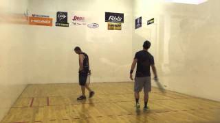 IRT Tour Pro Racquetball Ben Croft vs Rocky Carson [upl. by Eltsyrhc]