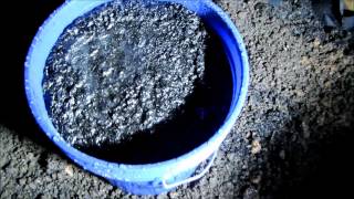 Charging 30 gallons of Biochar [upl. by Beilul]