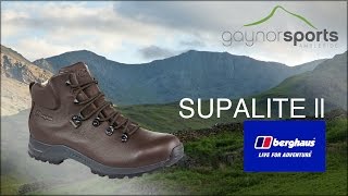 Berghaus Supalite ll GTX Walking Boot formerly Brasher wwwgaynorscouk [upl. by Sacram331]