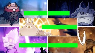 Hollow Knight  All Bosses in The Game with Healthbars [upl. by Oicnerual137]