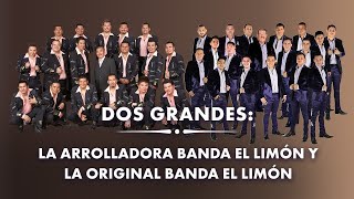 Dos Grandes La Arrolladora Banda El Limón y La Original Banda El Limón [upl. by Ysle]