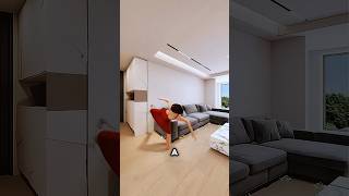 Modern Living Room Design shorts [upl. by Ymarej]