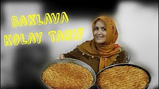 Bayrama Özel Ev Baklavası Yaptık [upl. by Abehs]