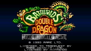 Battletoads amp Double Dragon  SNES Full Playthrough [upl. by Eislehc]