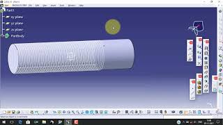 Easy Threading in catia v5 [upl. by Eiramenna718]