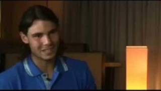 Rafael Nadal  BBC Interview 2008 13 [upl. by Colbert390]