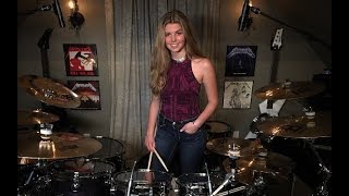 TOOL Vicarious Drum Cover Brooke C [upl. by Ahsenid]