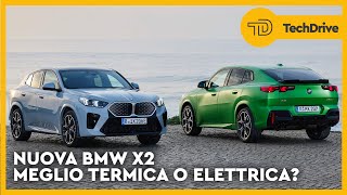 BMW X2 e IX2 ANTEPRIMA su STRADA e PREZZI [upl. by Balling]