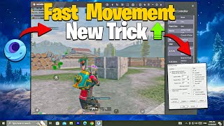 How To Jiggle Fast and Fast Movement In PUBG Mobile Emulator ⚡ [upl. by Brew731]