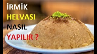 İrmik Helvası Nasıl Yapılır  Sütsüz İrmik Helvası Yapımı ve Tarifi [upl. by Woodrow]