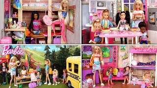 Barbie Dolls Kids Camping Adventure Movie  Titi Toys amp Dolls [upl. by Wade320]