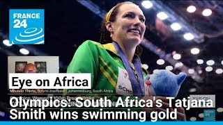 South Africas Tatjana Smith wins swimming gold at Paris Olympics • FRANCE 24 English [upl. by Baese628]