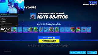 GIFTED ANOTHER PERSON THE TMNT BUNDLE Fortnite Item Shop December 17th 2023 [upl. by Lewendal31]