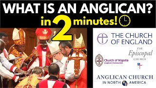 Anglicans Explained in 2 Minutes [upl. by Liamsi]