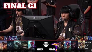 GEN vs BLG  Game 1  Grand Finals LoL MSI 2024  Bilibili Gaming vs GenG G1 full game [upl. by Eirrac]