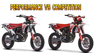 Fantic XMFXEF 125 Performance VS Competition Quale comprare [upl. by Illek]