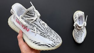 CÓMO ATAR LAS YEEZY BOOST 350 V2 AL ESTILO KAWS [upl. by Notsuj478]