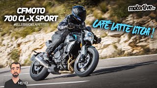 CFMOTO 700 CLX SPORT  TEST MOTORLIVE [upl. by Arukas]