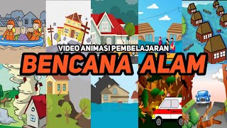 Video Animasi Pembelajaran Bencana Alam [upl. by Annoved]