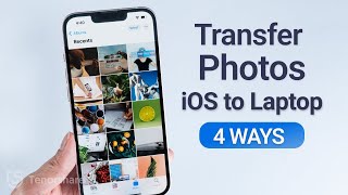 Top 4 Ways How to Transfer Photos From iPhone to Laptop  2023 [upl. by Larimer]