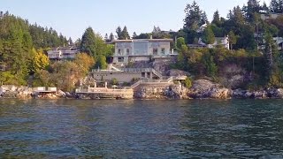 Extraordinary Waterfront Property West Vancouver  360hometoursca [upl. by Dove94]