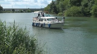 Mit dem Hausboot auf der Saône [upl. by Ennayd657]