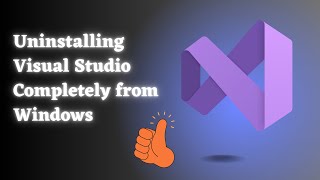 How to completely uninstall visual studio from windows 10 amp 11 [upl. by Brunhilda37]