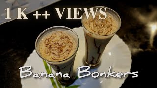 Banana Bonkers  Banana Milkshake  Robusta Banana Milkshake  ASMR summercooldrinks milkshake [upl. by Olbap962]