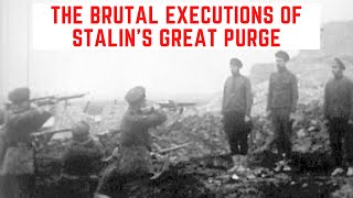 The BRUTAL Executions Of Stalins Great Purge [upl. by Edroi]