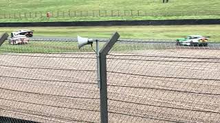 Donington Park 2024 British GT Weekend 2 Ginetta Runs Wide [upl. by Reviel]