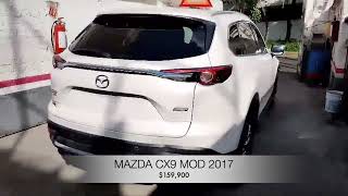 AutoComercia MAZDA CX9 2017 Autos Accidentados [upl. by Shepp]