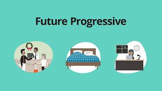 Future Progressive – Grammar amp Verb Tenses [upl. by Ahsotan]