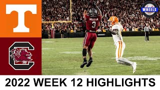 5 Tennessee vs South Carolina Highlights  College Football Week 12  2022 College Football [upl. by Ecilahs720]