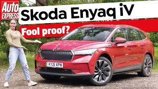 Skoda Enyaq iV the electric car for EVERYONE [upl. by Favin506]