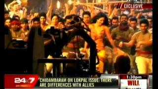 Katrina Kaifs Chikni Chameli song makingChikni Chameli song making2  Indiaechocom [upl. by Nerval150]