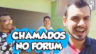 FOMOS CHAMADOS PARA COMPARECER AO FORUM  Fubá online [upl. by Eelegna]