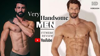 Very Handsome Men  Beard Hairy amp Clean Body  Fitness Review [upl. by Tabib]